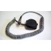 RACAL FIST MIC AND COILED CABLE ASSY 5 PIN MALE PLUG RACAL FIST MIC AND COILED CABLE ASSY 5 PIN MALE PLUG